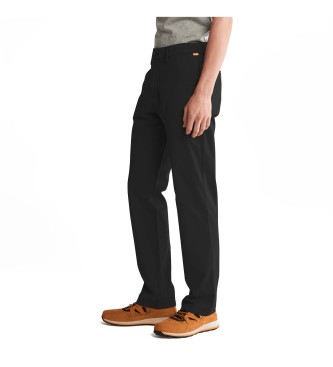 Timberland Calas chino rectas de sarja Claremont preto