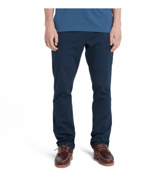 Timberland Claremont marine keperstof straight leg chino broek