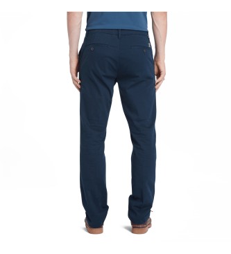 Timberland Claremont navy Twill Chino-Hose mit geradem Bein