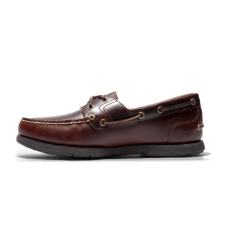 Timberland Classic Boat 2 Eye leather boat shoes brown