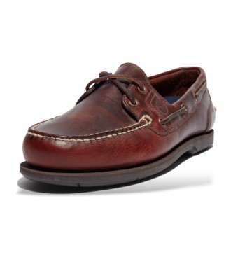 Timberland Classic Boat 2 Eye leather boat shoes brown