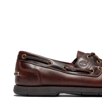 Timberland Classic Boat 2 Eye leather boat shoes brown