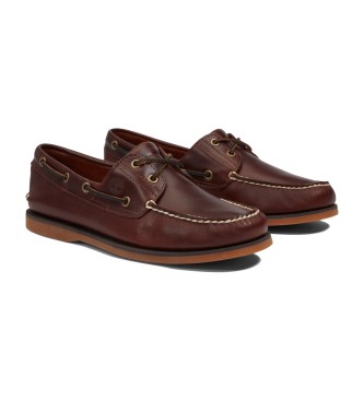 Timberland Brown classic boat shoes