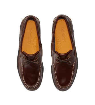 Timberland Brown classic boat shoes