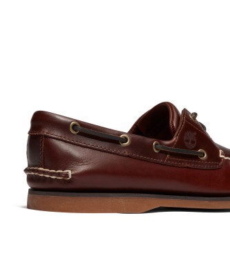 Timberland Brown classic boat shoes