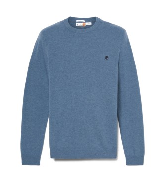 Timberland Cohas Brook merino wool crew neck jumper blue