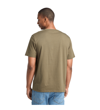 Timberland T-shirt  logo Square Stack vert