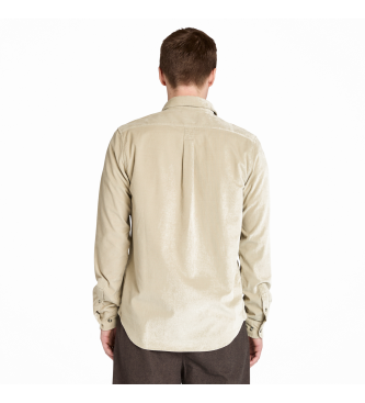 Timberland Beige corduroy shirt