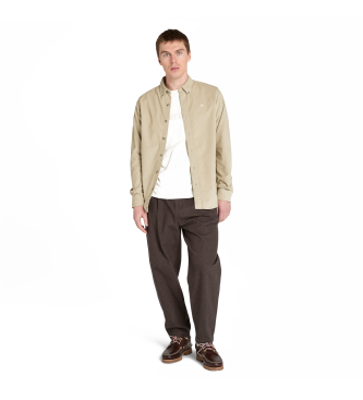 Timberland Beige corduroy shirt