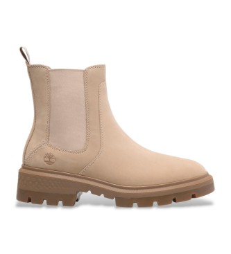 Timberland Beige Cortina Chelsea ankelstvler i lder