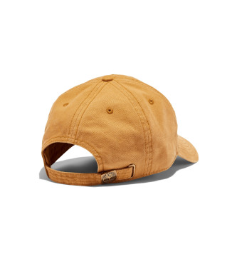 Timberland Soundview katoenen baseballpet geel 