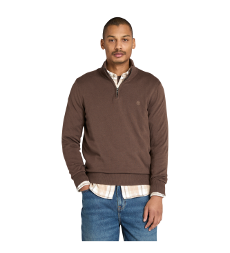 Timberland Williams River brun trja med dragkedja i en fjrdedel