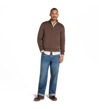 Timberland Williams River brun trja med dragkedja i en fjrdedel