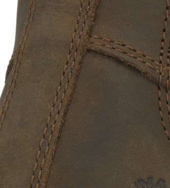 Timberland Courma Kid Chelsea botas de couro castanho / Ortholite / Rebotl /