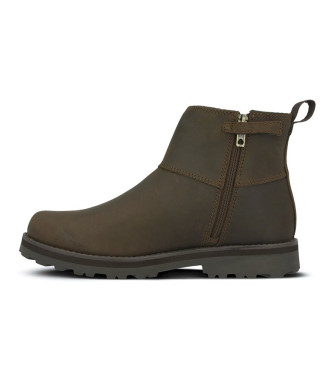 Timberland Stivaletti Chelsea in pelle marrone Courma Kid