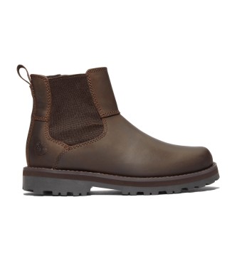 Timberland Courma Chelsea-Stiefel aus braunem Leder