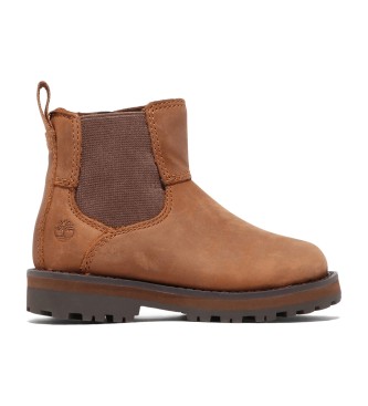 Timberland Brown Courma Chelsea leather boots Esdemarca Store fashion footwear and accessories best brands shoes and designer shoes