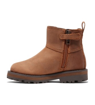 Timberland Botas de couro Courma Chelsea castanhas