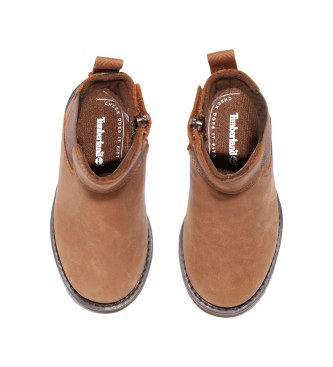 Timberland Botas de couro Courma Chelsea castanhas