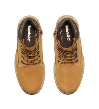 Timberland Botas de couro com atacadores Courma amarelo