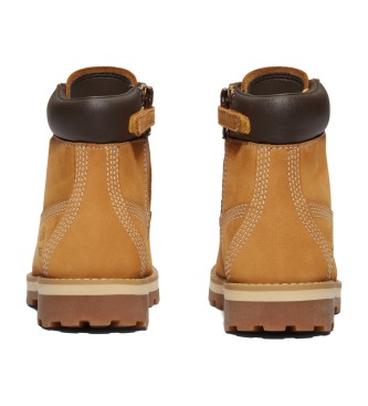 Timberland Botas de couro com atacadores Courma amarelo