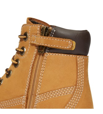 Timberland Botas de couro com atacadores Courma amarelo