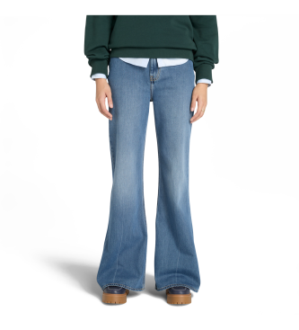 Timberland Jeans Acampanados azul