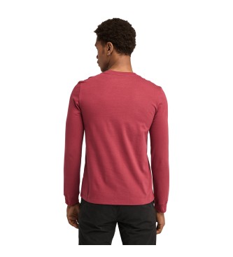 Timberland Dunstan River T-shirt lange mouwen rood