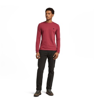 Timberland Dunstan River T-shirt lange mouwen rood