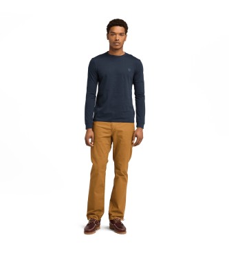 Timberland Dunstan River navy long sleeve t-shirt