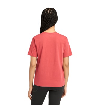 Timberland Dunstan t-shirt korte mouw roze