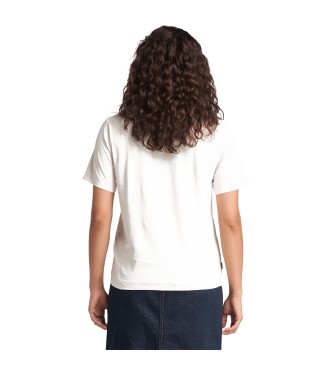 Timberland T-shirt korte mouw Dunstan wit
