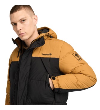 Timberland Gesteppte, wasserdichte und widerstandsfhige Jacke schwarz, gelb