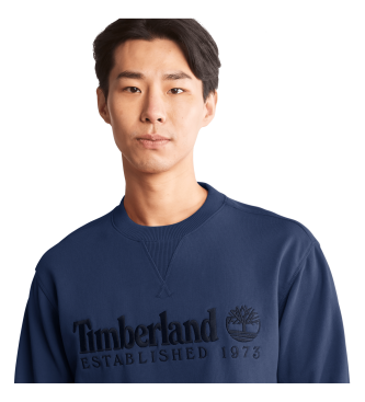 Timberland Sweatshirt Geborduurd Logo navy