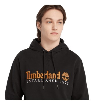 Timberland Casaco com capuz Established 1973 preto