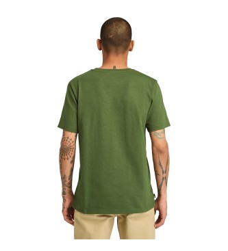 Timberland Established 1973 embroidered T-shirt green