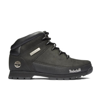 Timberland Botas de piel Euro Sprint Negro