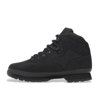 Timberland Botas de caminhada em pele Euro Hiker Mid preto