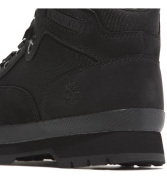 Timberland Skórzane buty turystyczne Euro Hiker Mid czarne