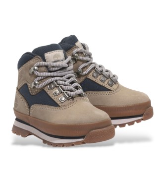 Timberland Vandringskngor i lder   Euro Hiker Mid Lace taupe