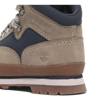 Timberland Skórzane buty turystyczne   Euro Hiker Mid Lace taupe