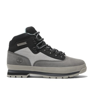 Timberland Euro Hiker Graue Schnrstiefel aus Leder fr Bergsteiger