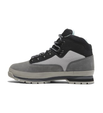 Timberland Euro Hiker Graue Schnrstiefel aus Leder fr Bergsteiger