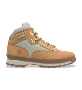 Timberland Botas de caminhada em pele Euro Hiker Mid castanho