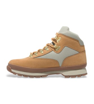 Timberland Botas de caminhada em pele Euro Hiker Mid castanho