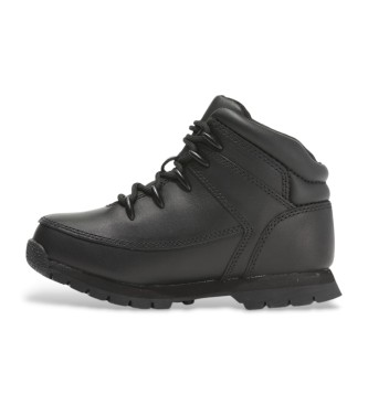 Timberland Euro Sprint Schwarze mittelhohe Lederstiefel