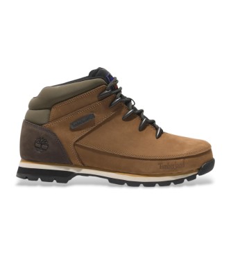 Timberland Stivaletti Euro Sprint in pelle marrone medio