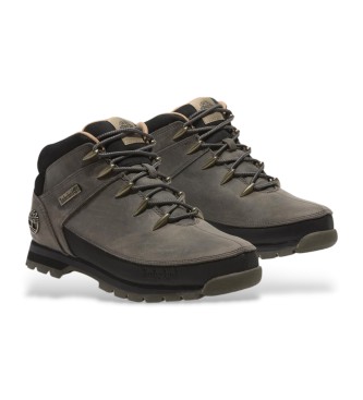 Timberland Botas de couro Euro Sprint Mid cinzentas