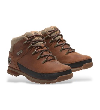 Timberland Euro Sprint Schnrstiefel aus Leder in Orange 