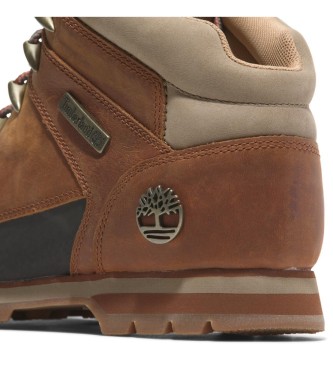 Timberland Euro Sprint Schnrstiefel aus Leder in Orange 